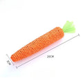 Interactive Cat toy sound carrot hug cat stick self-fun cat teething stick anti-bite cats scratching board pet supplies