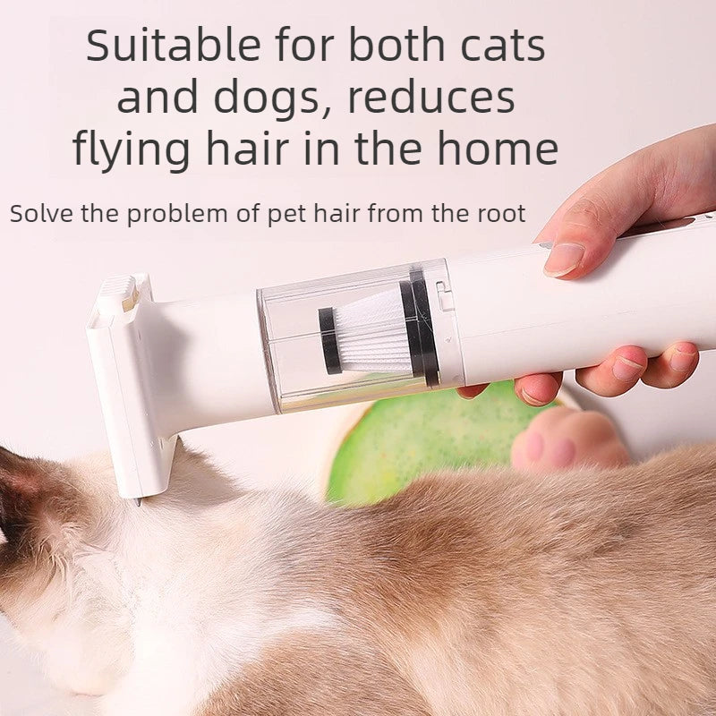 All in One Wireless Pet Hair Combs Vacuum Cleaner Car Multipurpose Dog Hair Combs Handheld Cat Brush Hairs Vacuum Grooming Kit