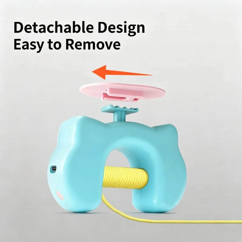 New Type Of Electric Cat Toy with 2 Ropes Smart Hanging Door Auto Swing Feather Toy A Self-entertainment And Cat-teasing Wonder